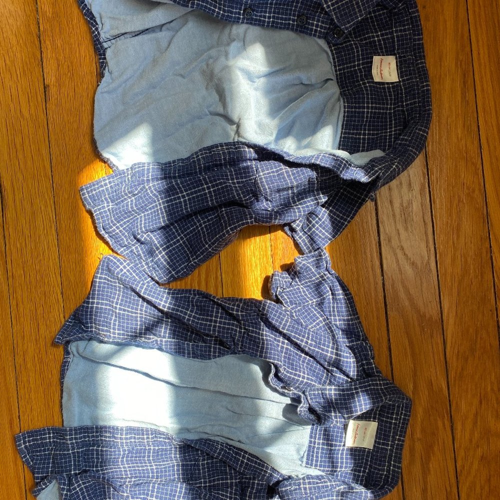 Hanna Andersson Button Down Boys short-sleeved shirts Size 2T
